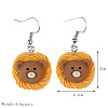 Food Theme Resin Dangle Earrings FS-WGC167F-09-1