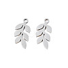 Non-Tarnish 201 Stainless Steel Pendants X-STAS-T044-285P-1