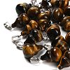 Natural Tiger Eye Pendants G-B127-03P-02-1