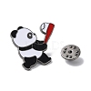Sports Theme Panda Enamel Pins JEWB-P026-A09-3