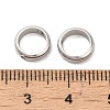 Non-Tarnish 201 Stainless Steel Bead Frames STAS-O130-06P-B01-3