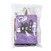 24Pcs 6 Styles Halloween Theme Kraft Paper Gift Bags with Handles CARB-FS0001-09-6