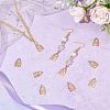 Brass Rhinestone Pendants FIND-WH0144-27KCG-4