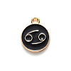 Alloy Enamel Pendants LS-ENAM-S124-01A-08D-2