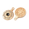 Alloy Enamel Pendants FIND-K030-17F-G-2