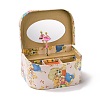 Hand Crank Musical Jewelry Cardboard Boxes CON-M008-01C-3