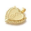 Rack Plating Brass Pendants KK-I722-09G-S-2