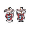 Alloy Enamel Pendants ENAM-D311-01B-EB-1