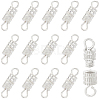 100Pcs Alloy Screw Clasps FIND-SC0012-07S-1