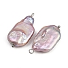 Natural Freshwater Pearl Keshi Pearl Pendants STAS-D378-07A-P-2