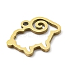 Ion Plating(IP) 316L Surgical Stainless Steel Pendants LS-STAS-M317-35G-3