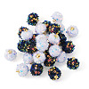 30Pcs 2 Colors Cloth Pendants FIND-TA0008-35-2