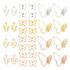  120Pcs 12 Styles Alloy Pendants FIND-TA0002-65-12