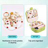 Square PU Leather & PP & Silicone Jewelry Set Box AJEW-TAC0014-13A-4