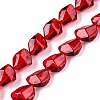 Electroplate Glass Beads Strands EGLA-N012-05A-1