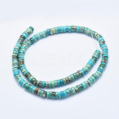 Natural Imperial Jasper Beads Strands G-J377-6mm-01-1