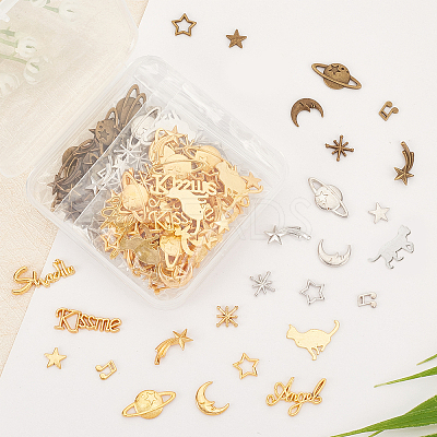 Alloy Cabochons FIND-OC0001-07-1
