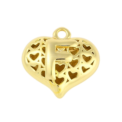 Hollow Brass Pendants for Valentine's Day KK-M289-03E-G-1