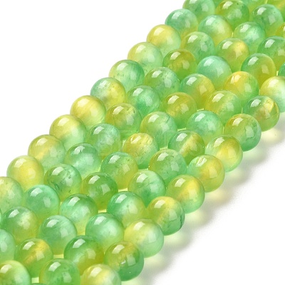 Natural Selenite Beads Strands G-P493-01O-1