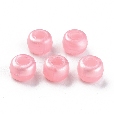 Plastic Pearlized Beads KY-R019-01E-1