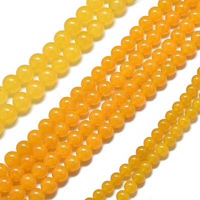 Natural Malaysia Jade Beads Strands G-L645-C01-8mm-23-1