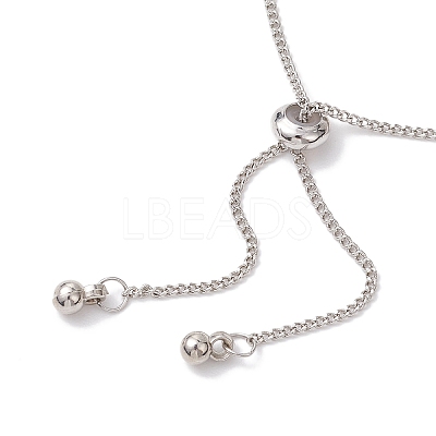 Brass Slider Bracelet Makings AJEW-JB01253-02-1