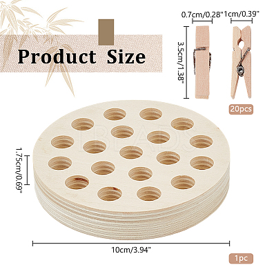 1Pc Wood Sewing Tool DIY-NB0012-72-1