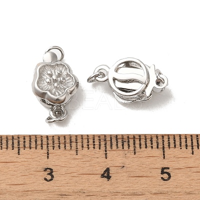 Brass Box Clasps KK-F0176-P-NF-1