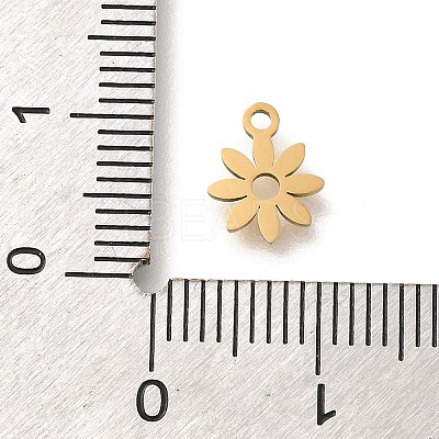 201 Stainless Steel Charms STAS-R132-03G-1