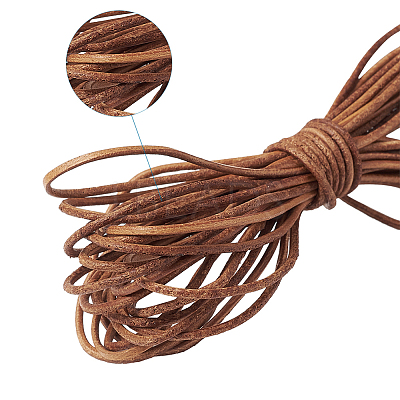 Cowhide Leather Cord WL-TAC0001-1.5mm-1