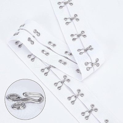 Steel Hook Buckles FIND-WH0082-92A-1