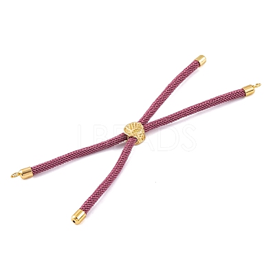 Nylon Cords Bracelet Makings Fit for Connector Charms AJEW-P116-01G-24-1