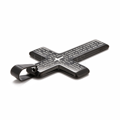 304 Stainless Steel Big Pendants STAS-O116-01BP-1