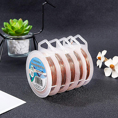 Round Bare Copper Wire for Jewelry Making CWIR-BC0002-16D-1