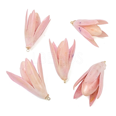 Epoxy Resin & Dried Flower Pendants RE-CBAAE94-05C-1