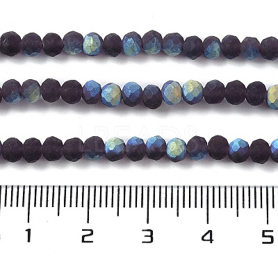 Transparent Glass Beads Strands EGLA-A034-T4mm-MB15-1
