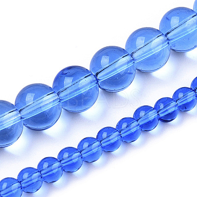 Transparent Glass Beads Strands LS-GLAA-T032-T6mm-04-A-1