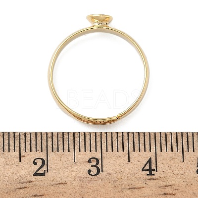 Adjustable Brass Pad Ring Setting KK-K414-01B-G-1