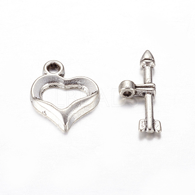 Tibetan Style Toggle Clasps LS-AC2020-1