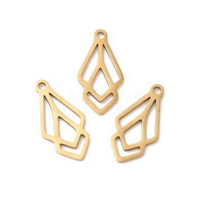 201 Stainless Steel Pendants STAS-I199-A06-G-1