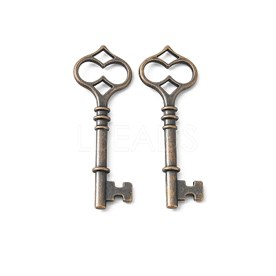 Tibetan Style Alloy Big Pendants TIBEP-14692-R-FF-1
