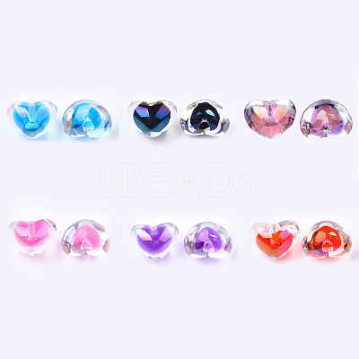 Transparent Acrylic Beads X-TACR-S148-06-M-1