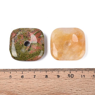 Natural & Synthetic Stone Pendants G-Q602-02-1