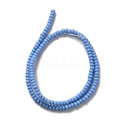Handmade Frosted Porcelain Beads PORC-E017-01J-1