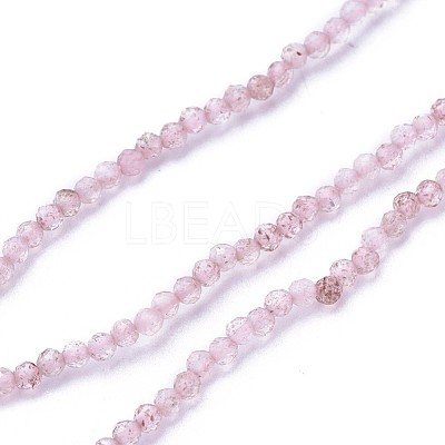 Natural Strawberry Quartz Beads Strands G-F619-16A-2mm-1
