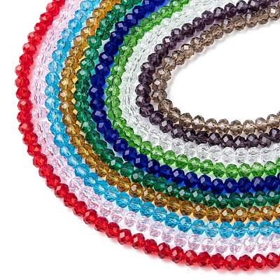 Glass Beads Strands EGLA-X0007-01A-6mm-1