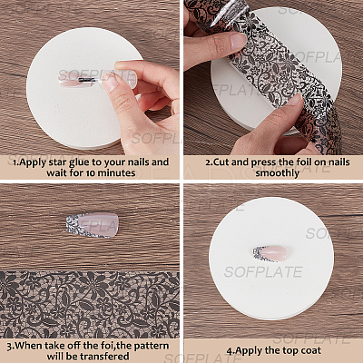 10 Rolls PET Nail Art Stickers MRMJ-SP0001-47B-1