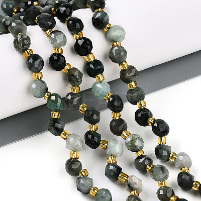 Natural Emerald Beads Strands G-T141-53-1