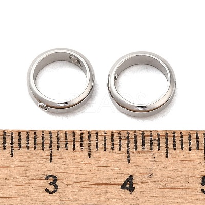 Non-Tarnish 201 Stainless Steel Bead Frames STAS-O130-06P-B01-1