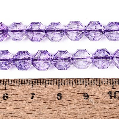 Transparent Crackle Glass Beads Strands LS-GLAA-Q108-03A-06-1